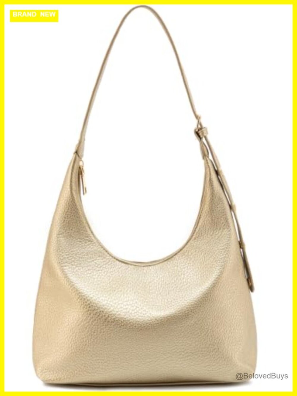 Crescent Tote Bag Women Cute Hobo Handbag Crossbody Purse PU Leather